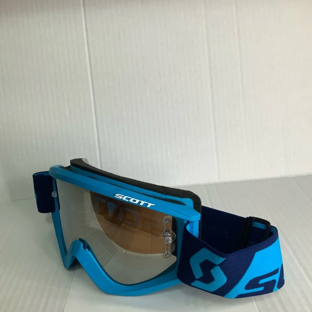 SCOTT Ski Goggles Blue Frame Adult Snowboard Winter Sports Eyewear - Picture 10 of 11